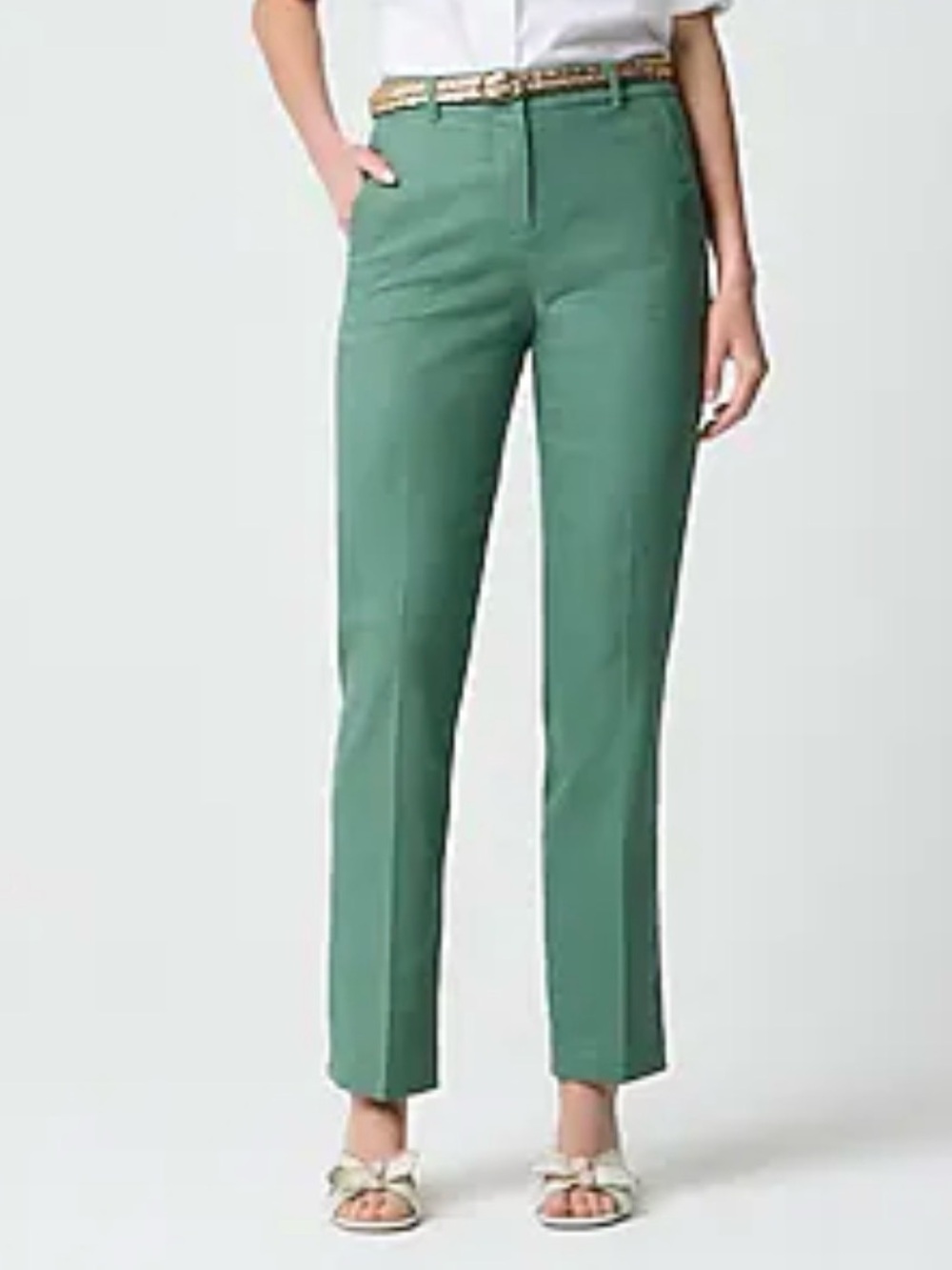 J. Crew Kelsey Flare Cropped Trousers